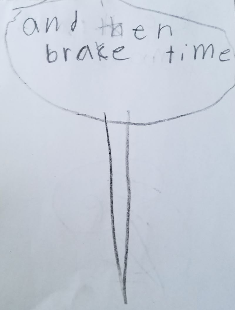 And then break time.